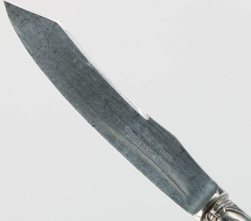 Antique Mother of Pearl Handle Luncheon Set for Five