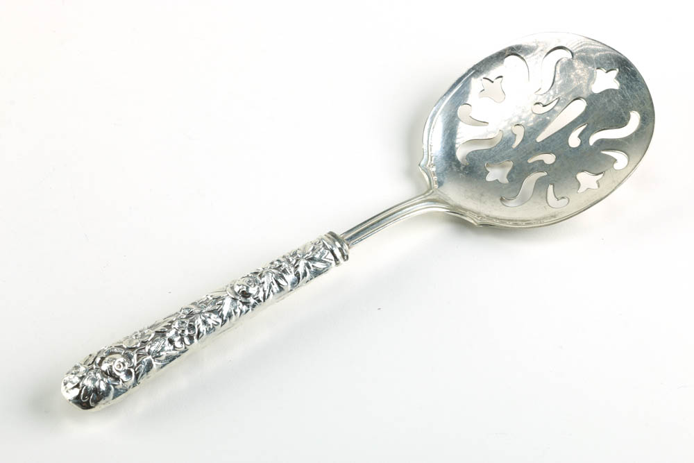 Circa 1930's Sterling Handle Serving Utensils