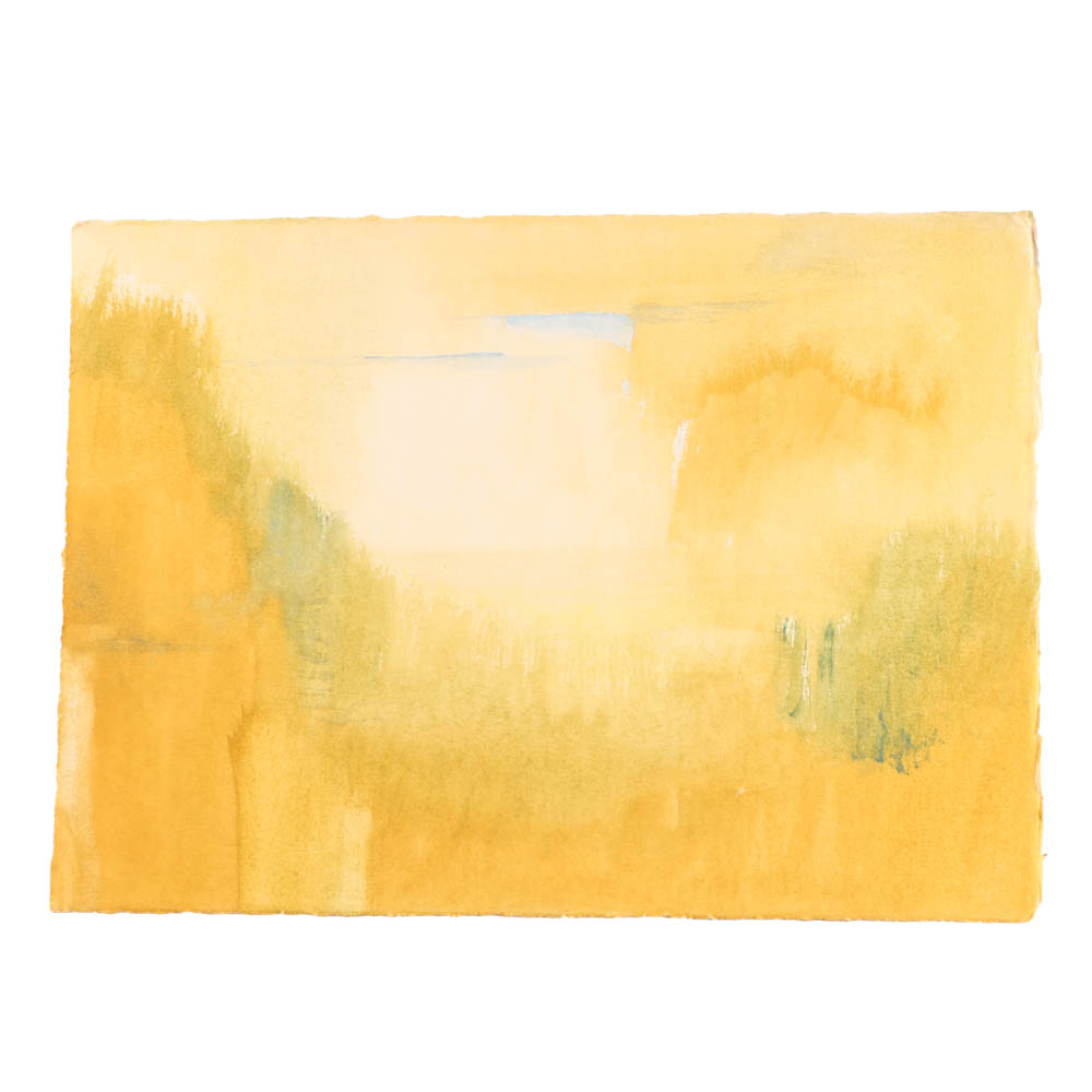 Beth Herth Original Abstract Watercolor "African Theme"