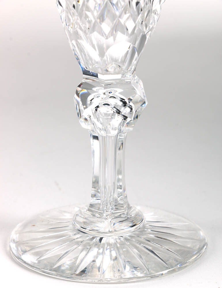 Beautiful Antique Cut Crystal Aperitif Stemware, Set of Nine