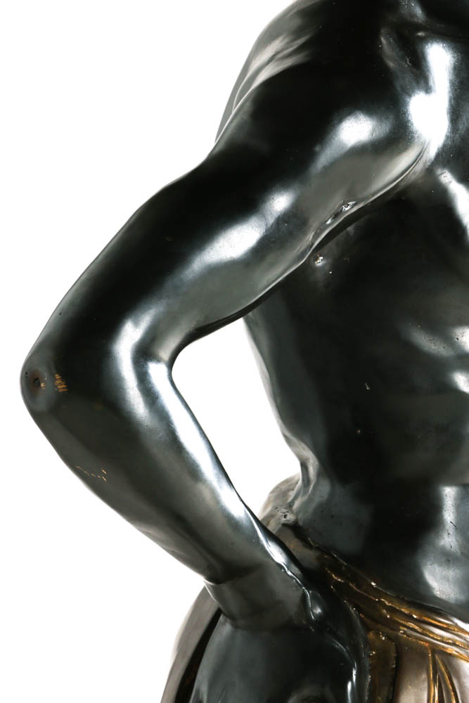 Early 20th Century Italian Blackamoor Life Size Bronze