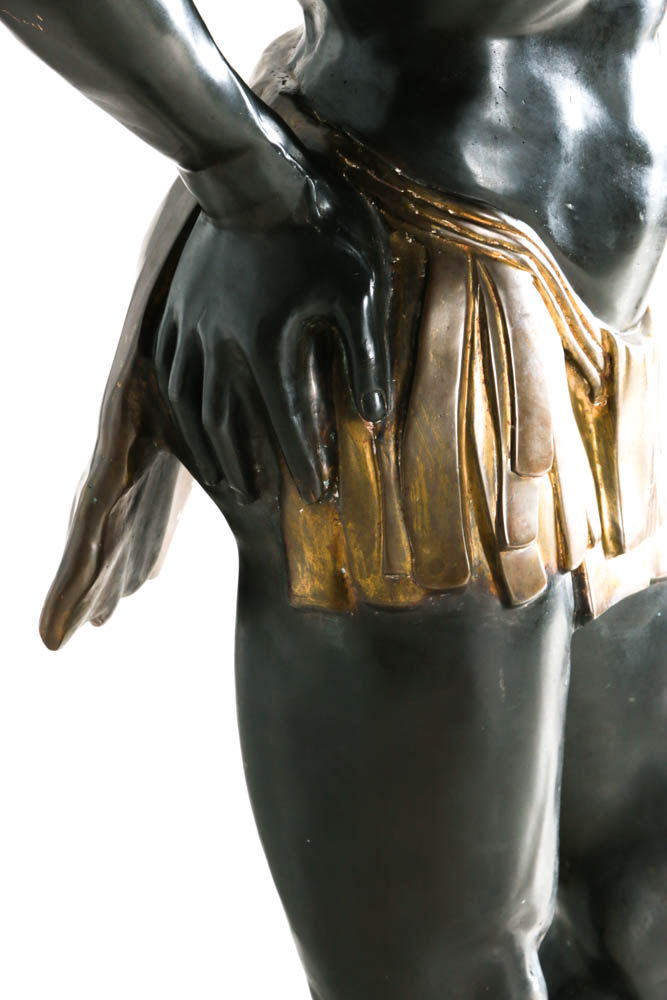 Early 20th Century Italian Blackamoor Life Size Bronze