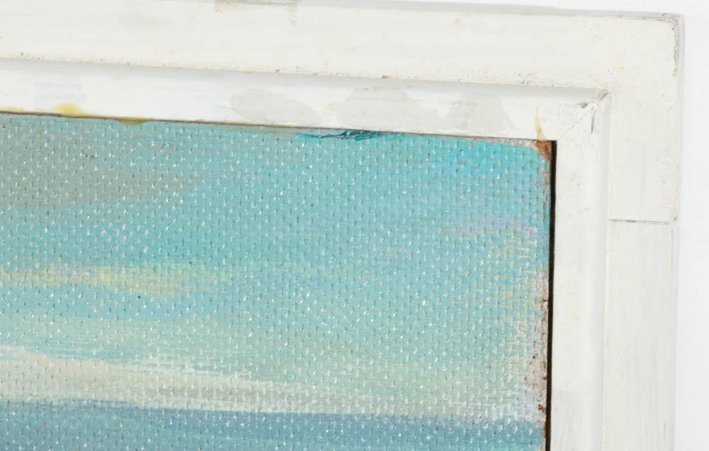 Original Seascape Oil Painting by Cincinnati Artis Carl Zimmerman