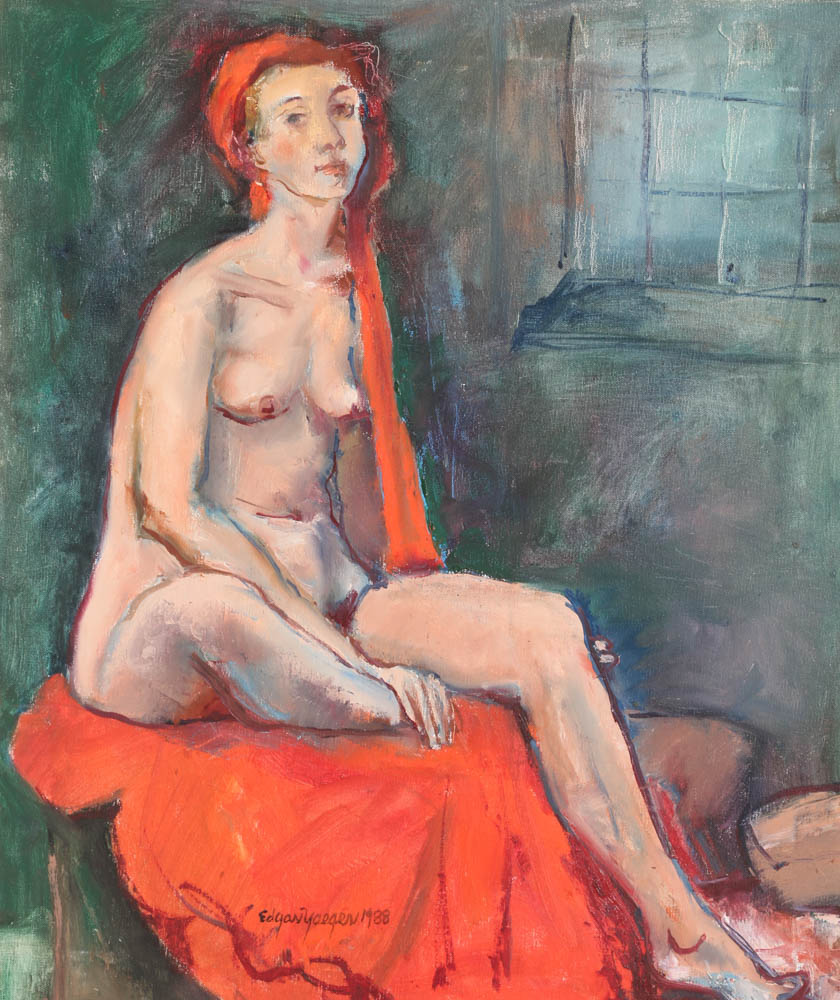 Edgar Yaeger Oil Painting on Canvas