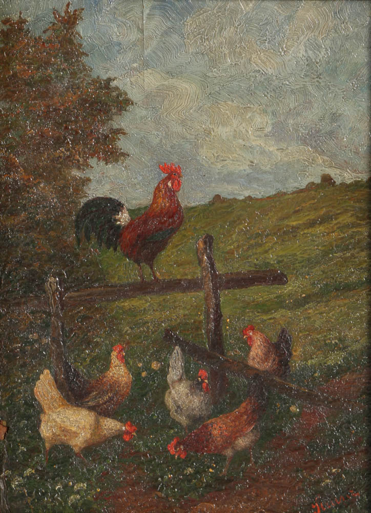 Original Oil Painting on Canvas on Board