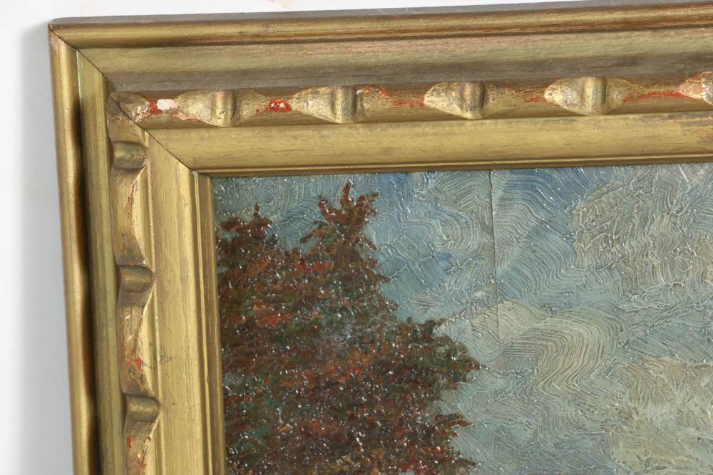 Original Oil Painting on Canvas on Board