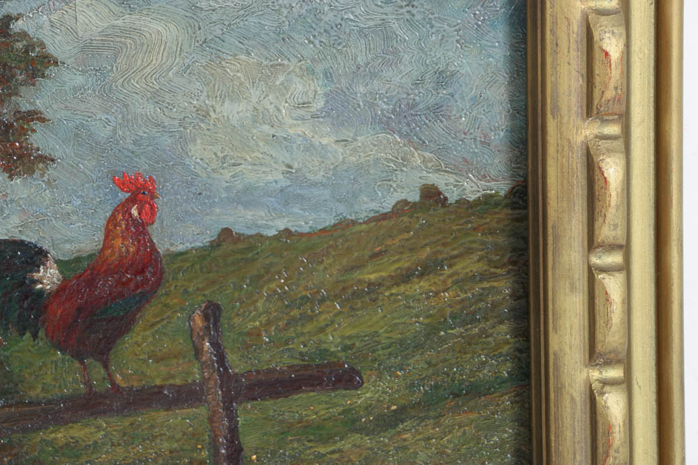 Original Oil Painting on Canvas on Board