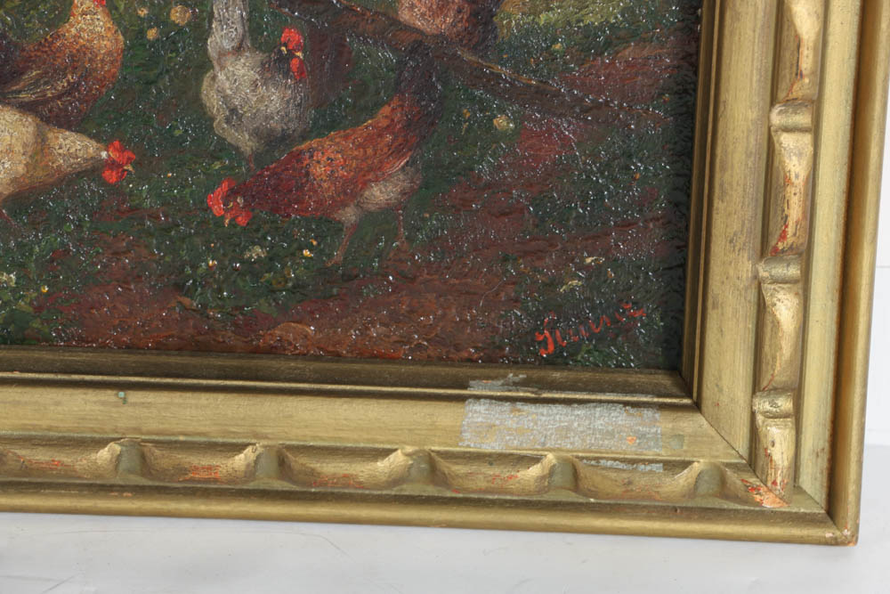 Original Oil Painting on Canvas on Board