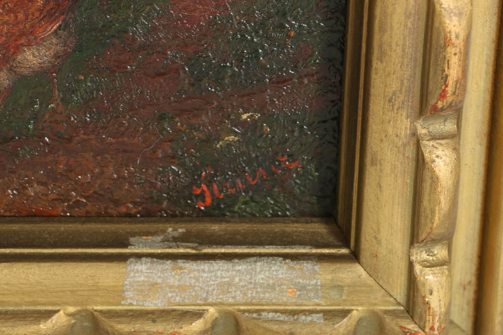 Original Oil Painting on Canvas on Board