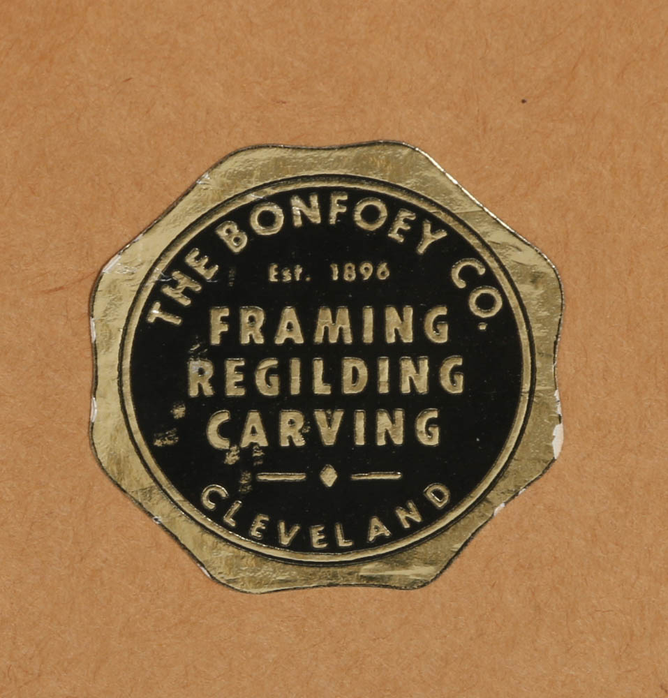 Pair of Framed Chinese Folded Fan Prints