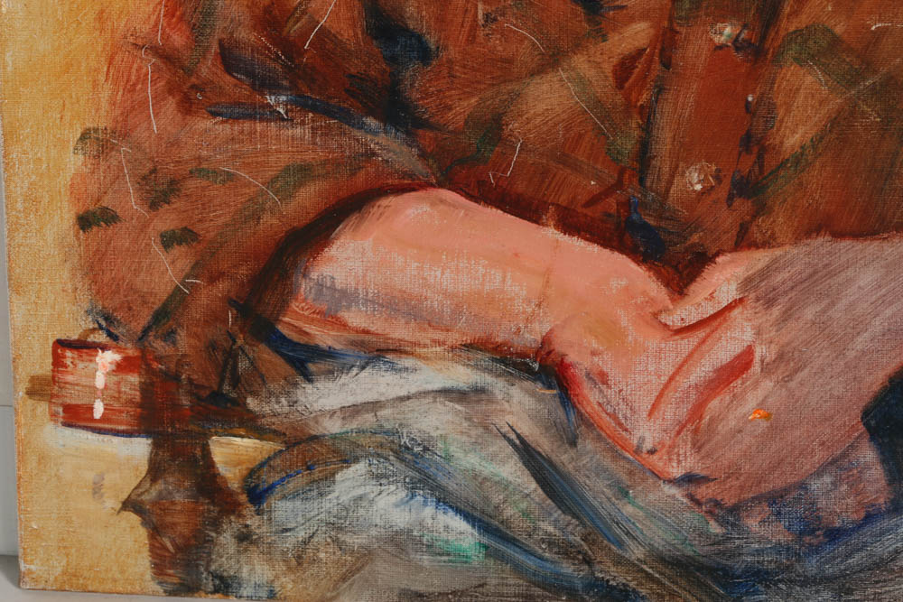 Original Wesley Kime Portrait of Irishman