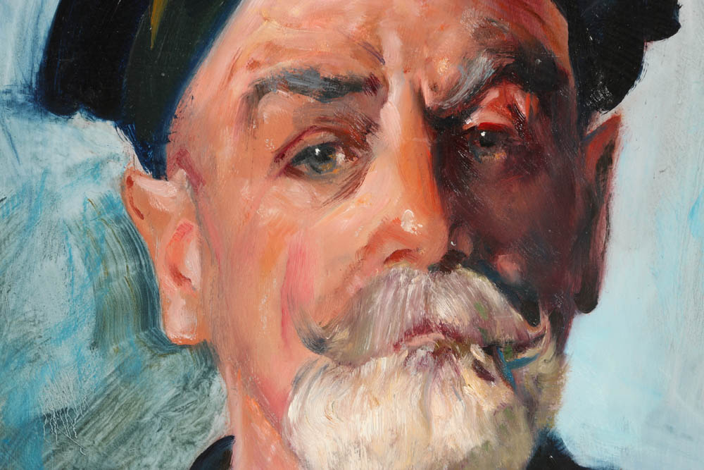 Original Wesley Kime Portrait of_Old Dan Kime_