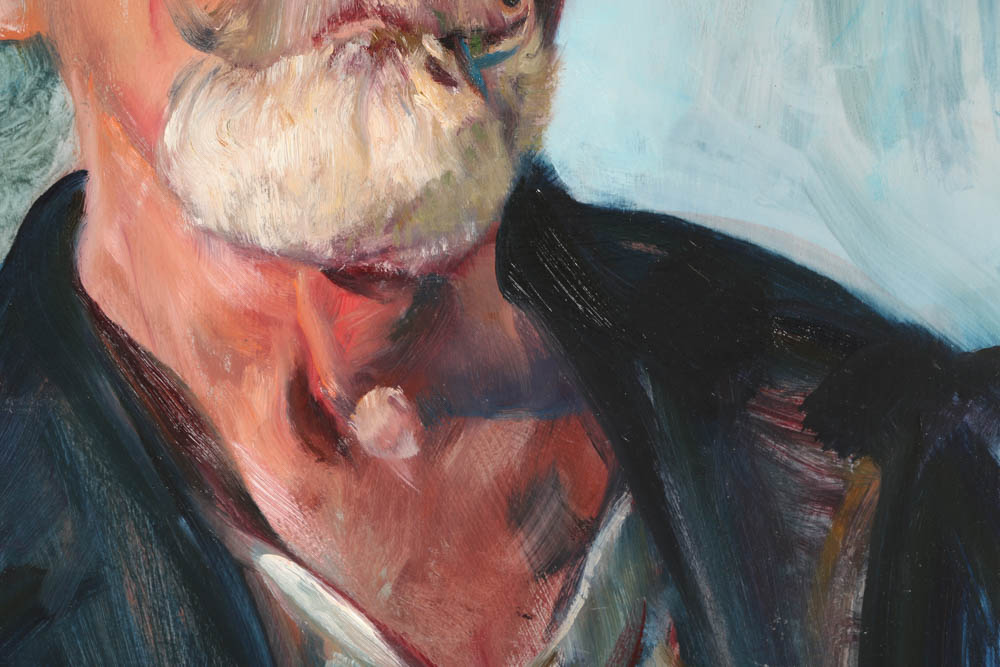 Original Wesley Kime Portrait of_Old Dan Kime_