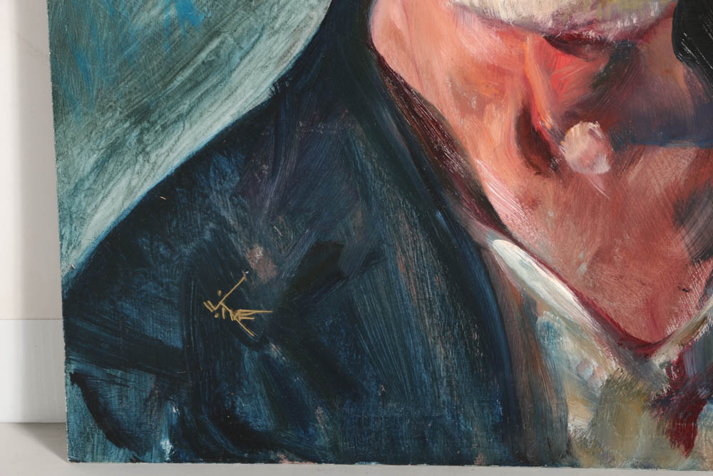 Original Wesley Kime Portrait of_Old Dan Kime_