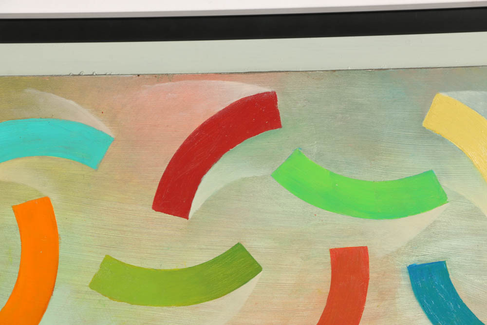 "Composition" Original Oil on Board by Arthur Helwig (1899-1976)