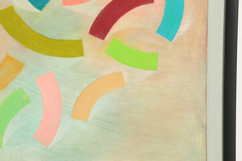 "Composition" Original Oil on Board by Arthur Helwig (1899-1976)