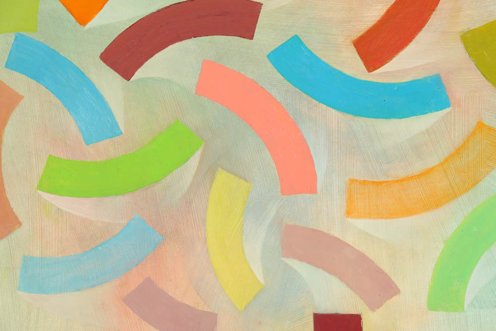 "Composition" Original Oil on Board by Arthur Helwig (1899-1976)