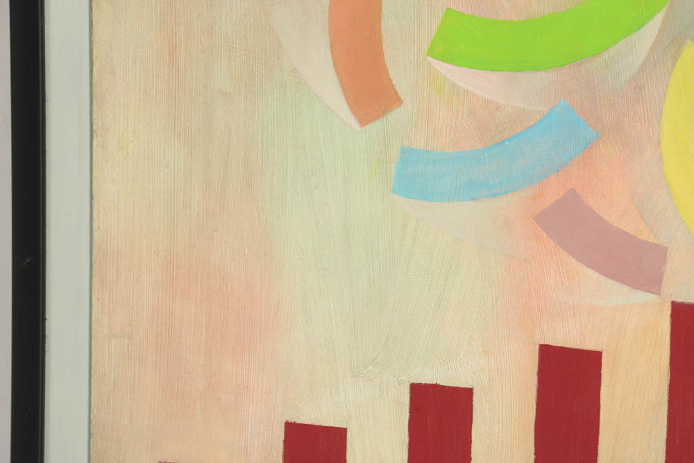 "Composition" Original Oil on Board by Arthur Helwig (1899-1976)