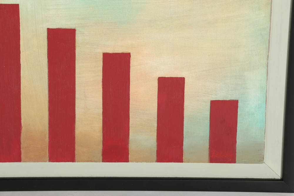 "Composition" Original Oil on Board by Arthur Helwig (1899-1976)