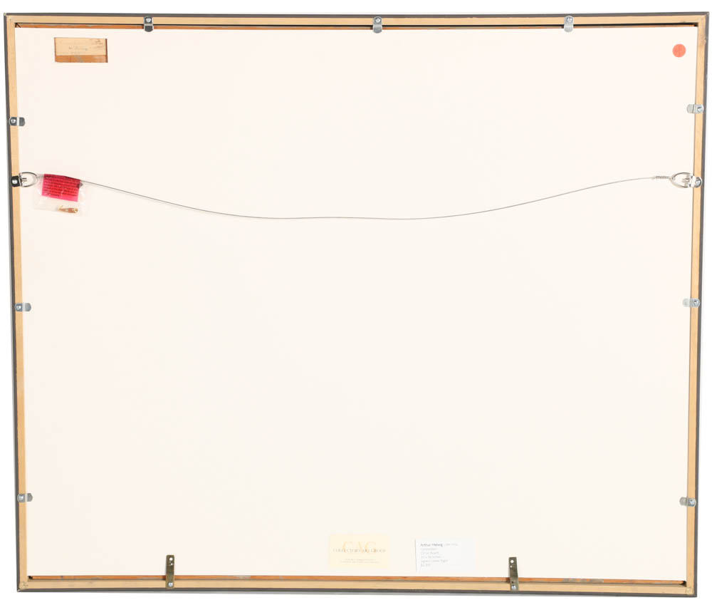 "Composition" Original Oil on Board by Arthur Helwig (1899-1976)