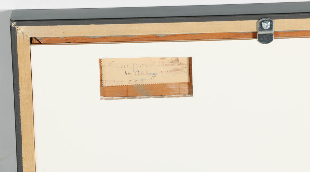 "Composition" Original Oil on Board by Arthur Helwig (1899-1976)