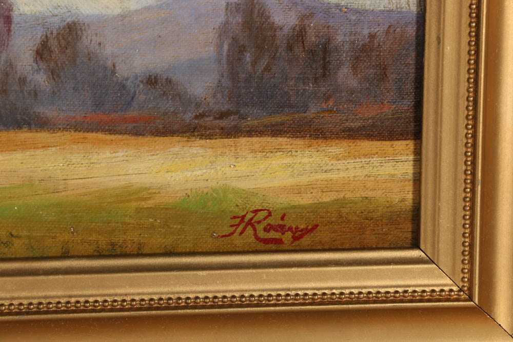 Original Oil on Canvas on Board Painting