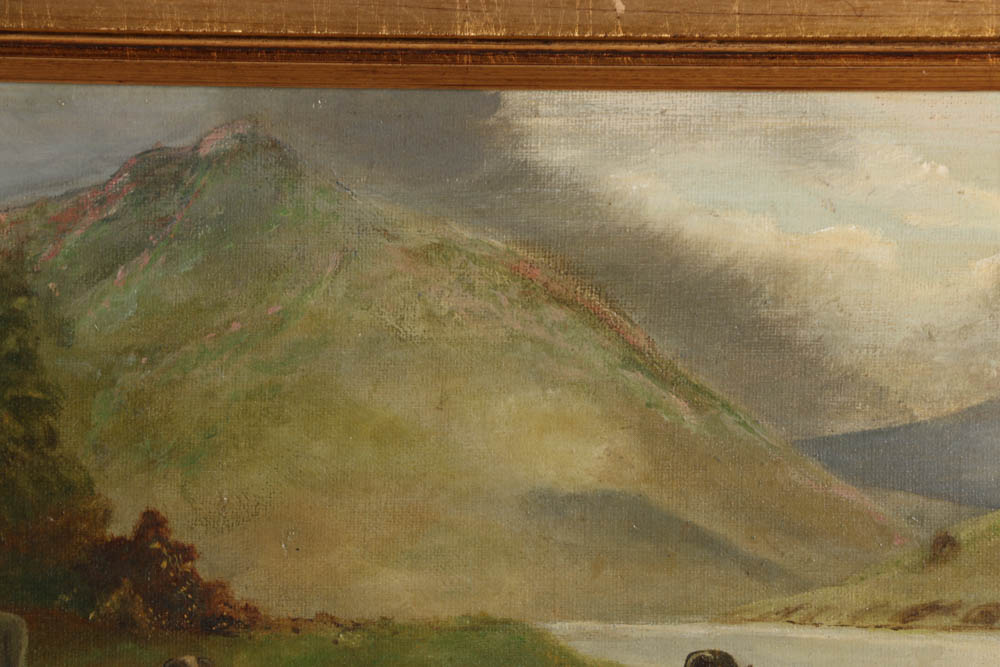 Original Oil on Canvas by M Ward