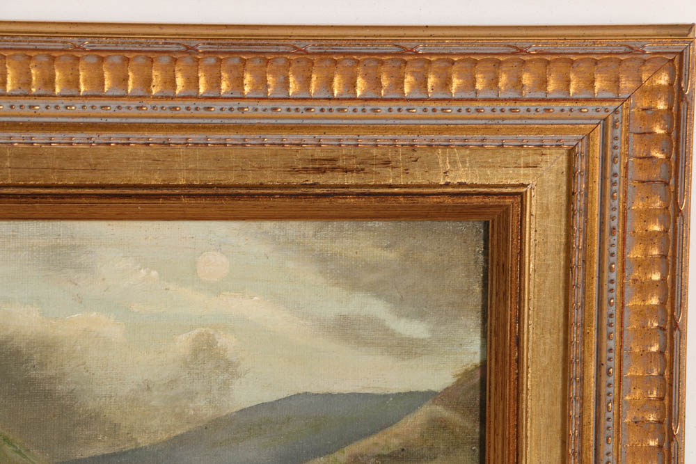 Original Oil on Canvas by M Ward