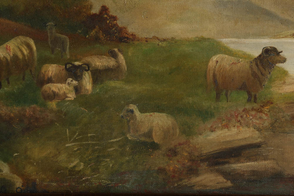 Original Oil on Canvas by M Ward