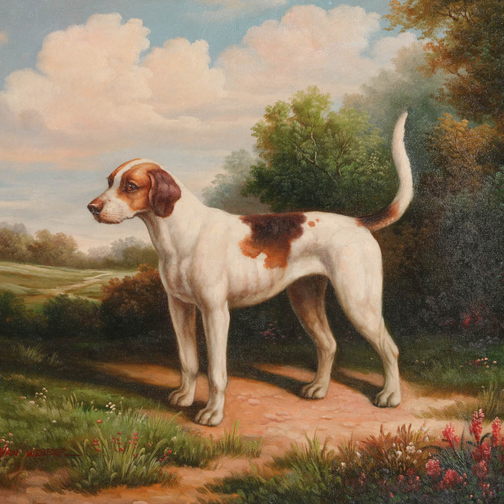 Original Oil On Canvas by Van Webber