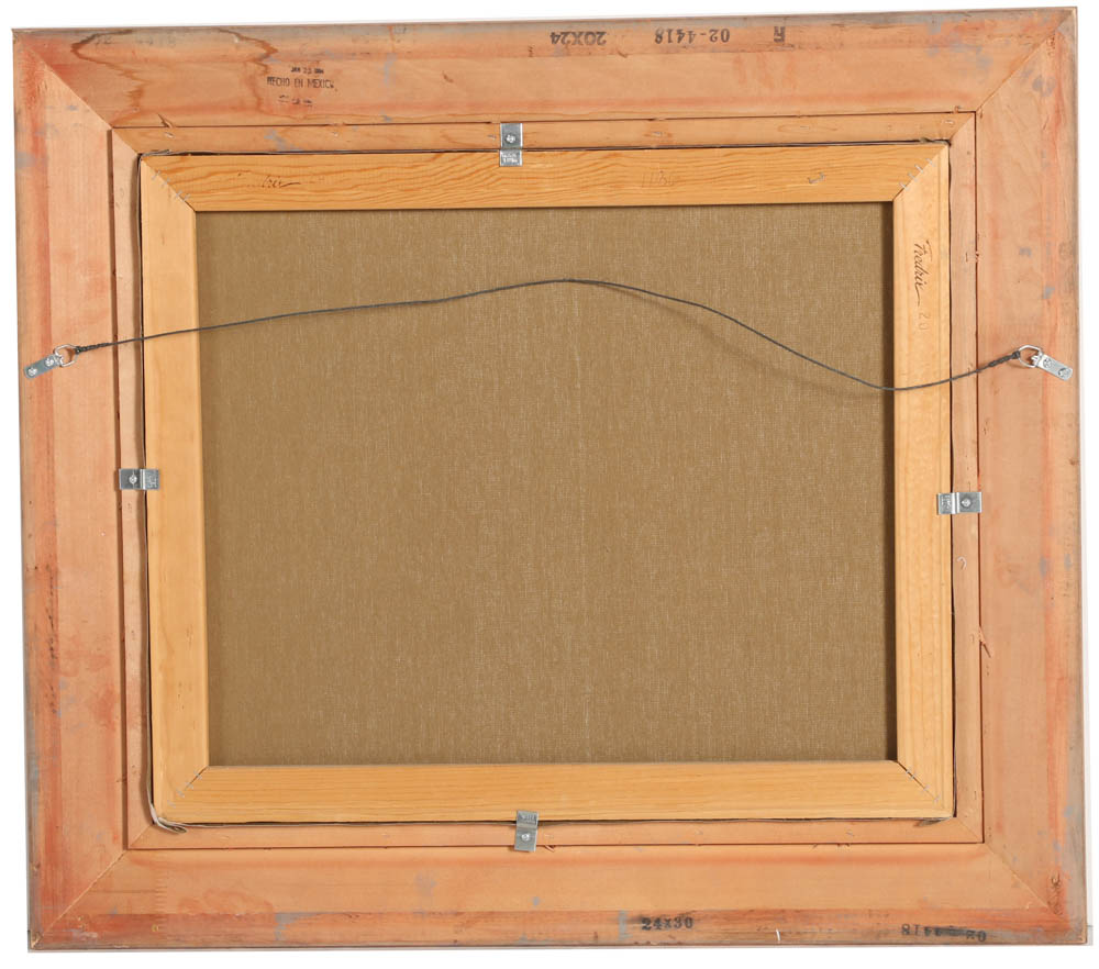 Original Oil On Canvas by Van Webber