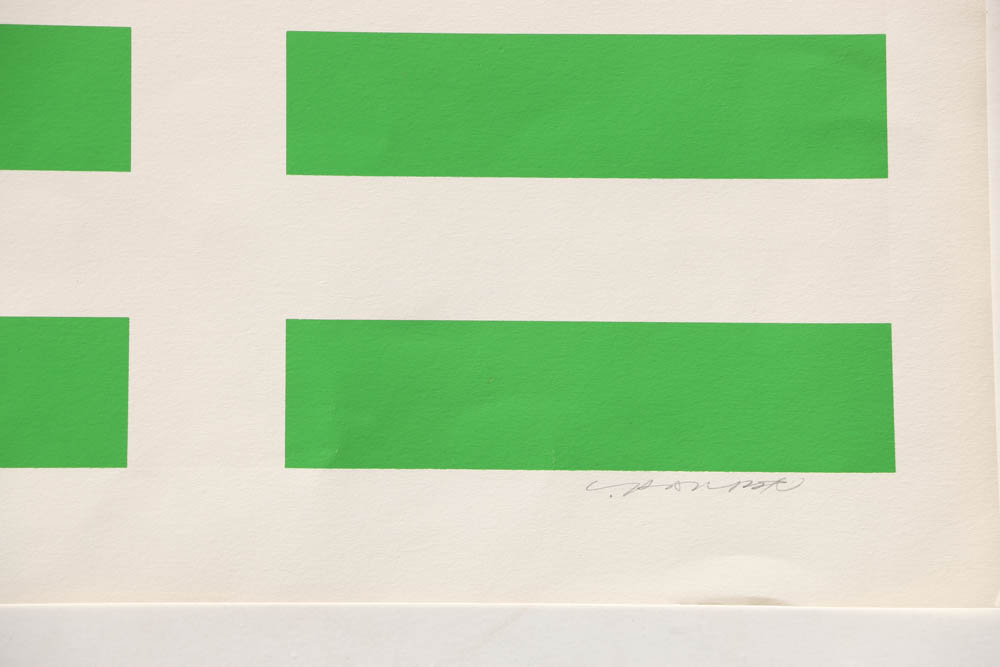 Charley Harper Serigraph "Bluebirds in the Bluegrass, Signed