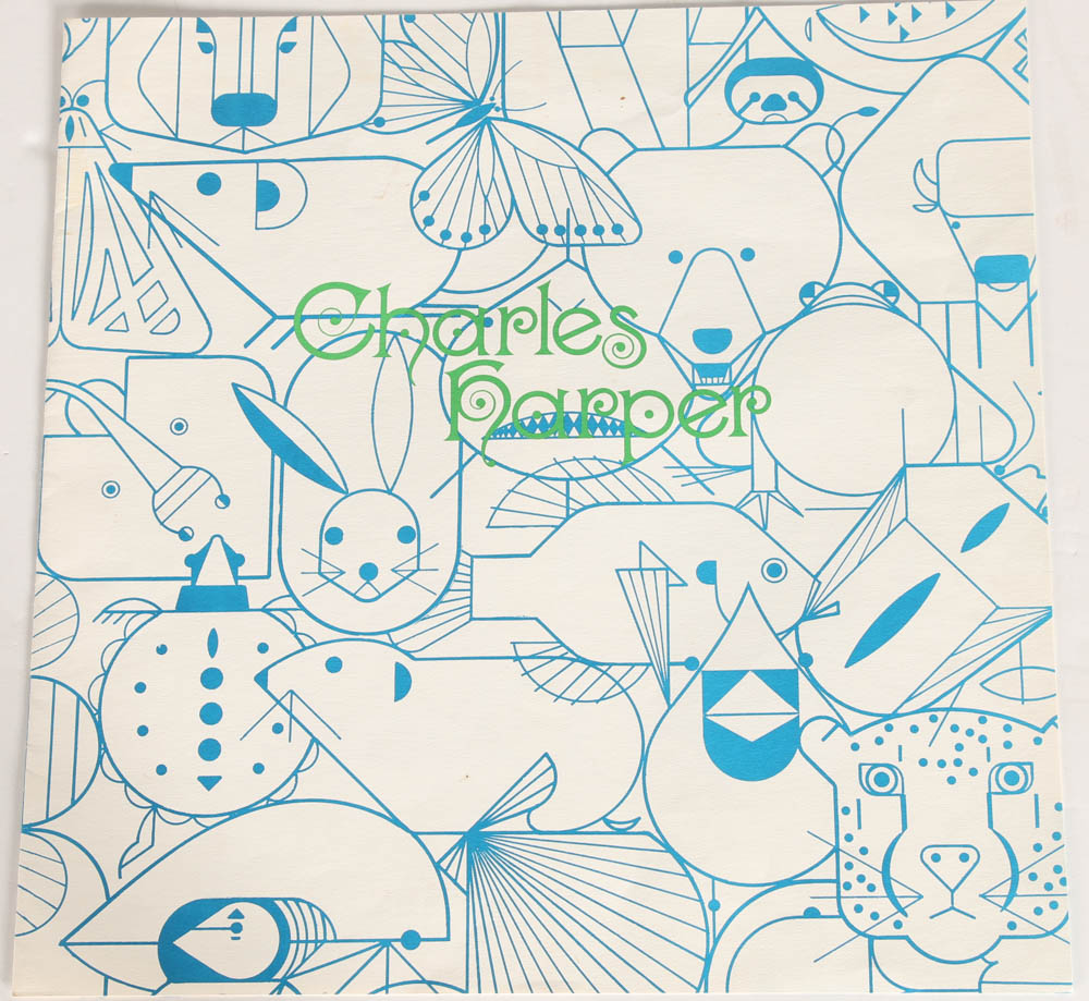 Charley Harper Serigraph "Bluebirds in the Bluegrass, Signed