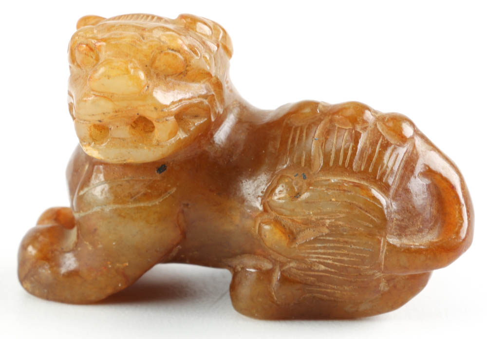 Five Chinese Bowenite Animal Cavings