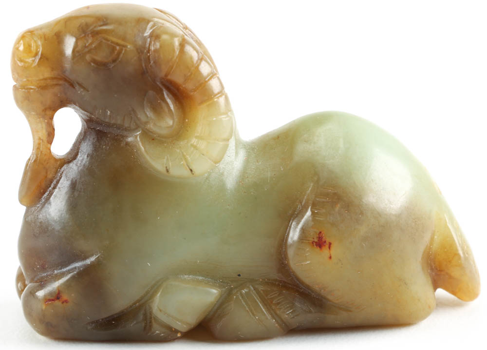 Five Chinese Bowenite Animal Cavings