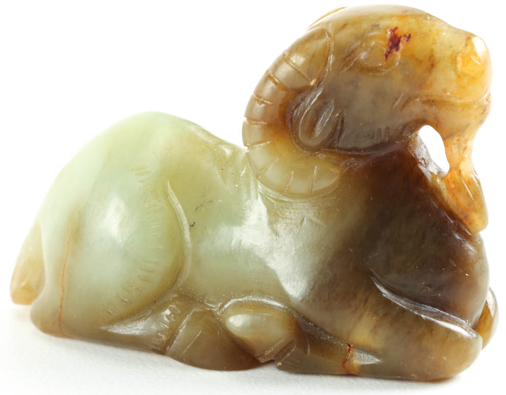 Five Chinese Bowenite Animal Cavings