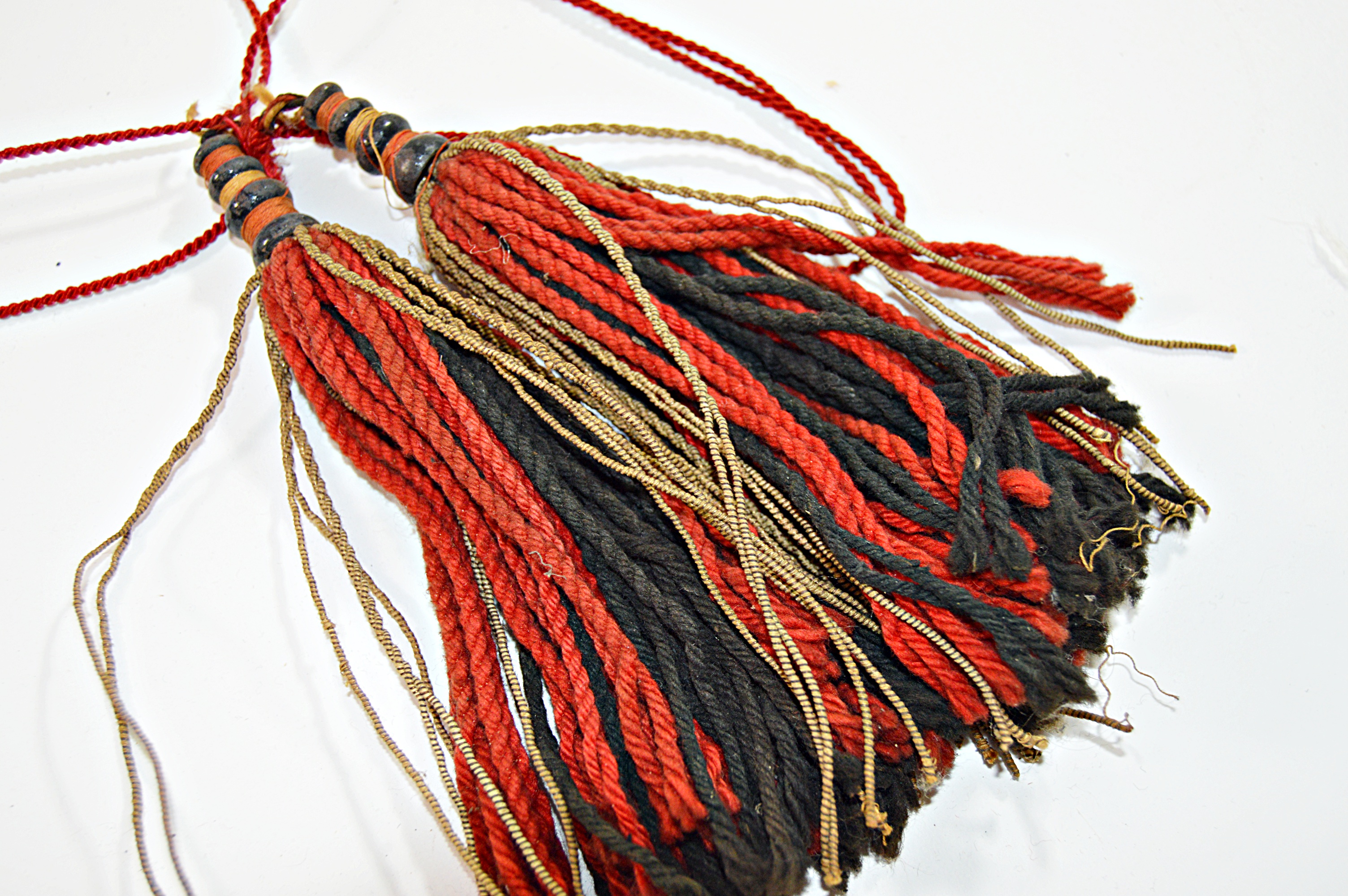 Antique c. 1898 German Porcelain Long Pipe