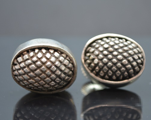 Three Pair of Sterling Silver Pierced Earrings