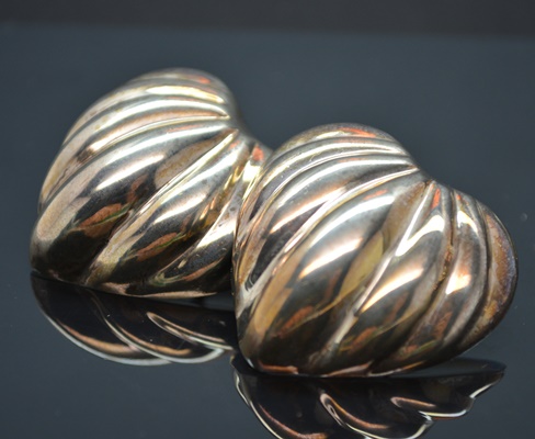 Three Pair of Sterling Silver Pierced Earrings