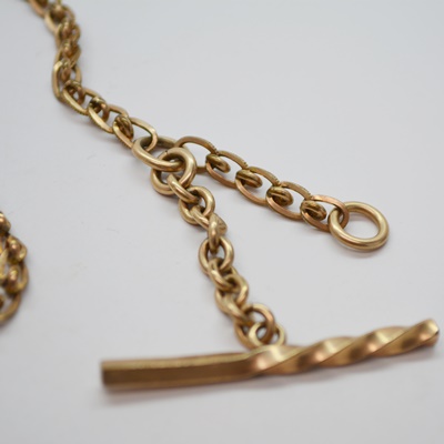 Victorian Gold Filled Pocket Watch Chain
