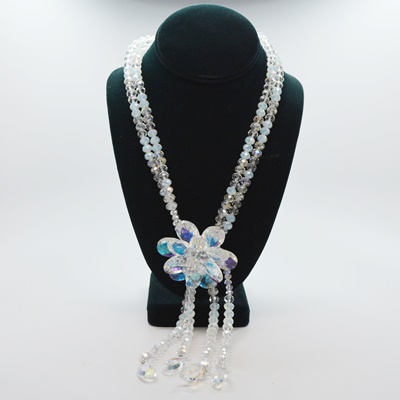 Joan Rivers Crystal Beaded Necklace