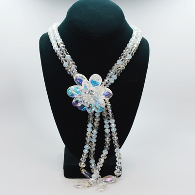 Joan Rivers Crystal Beaded Necklace