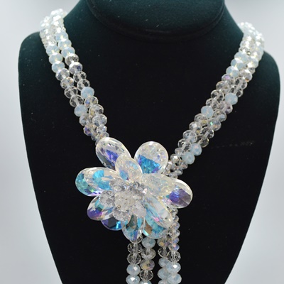 Joan Rivers Crystal Beaded Necklace