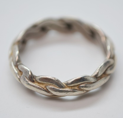 Five Sterling Silver Rings