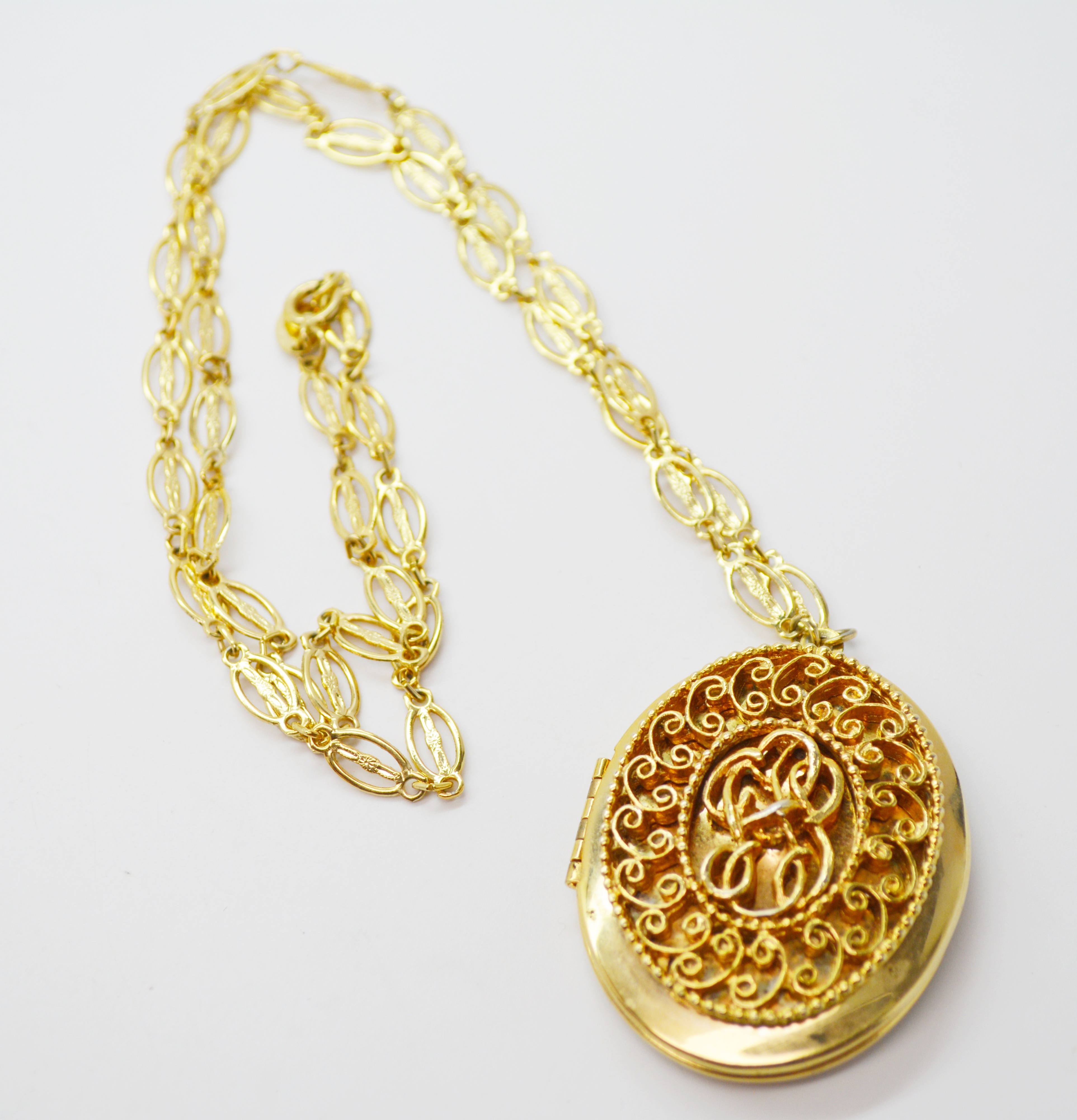 Collection of Gold Tone and Crystal Costume Jewelry