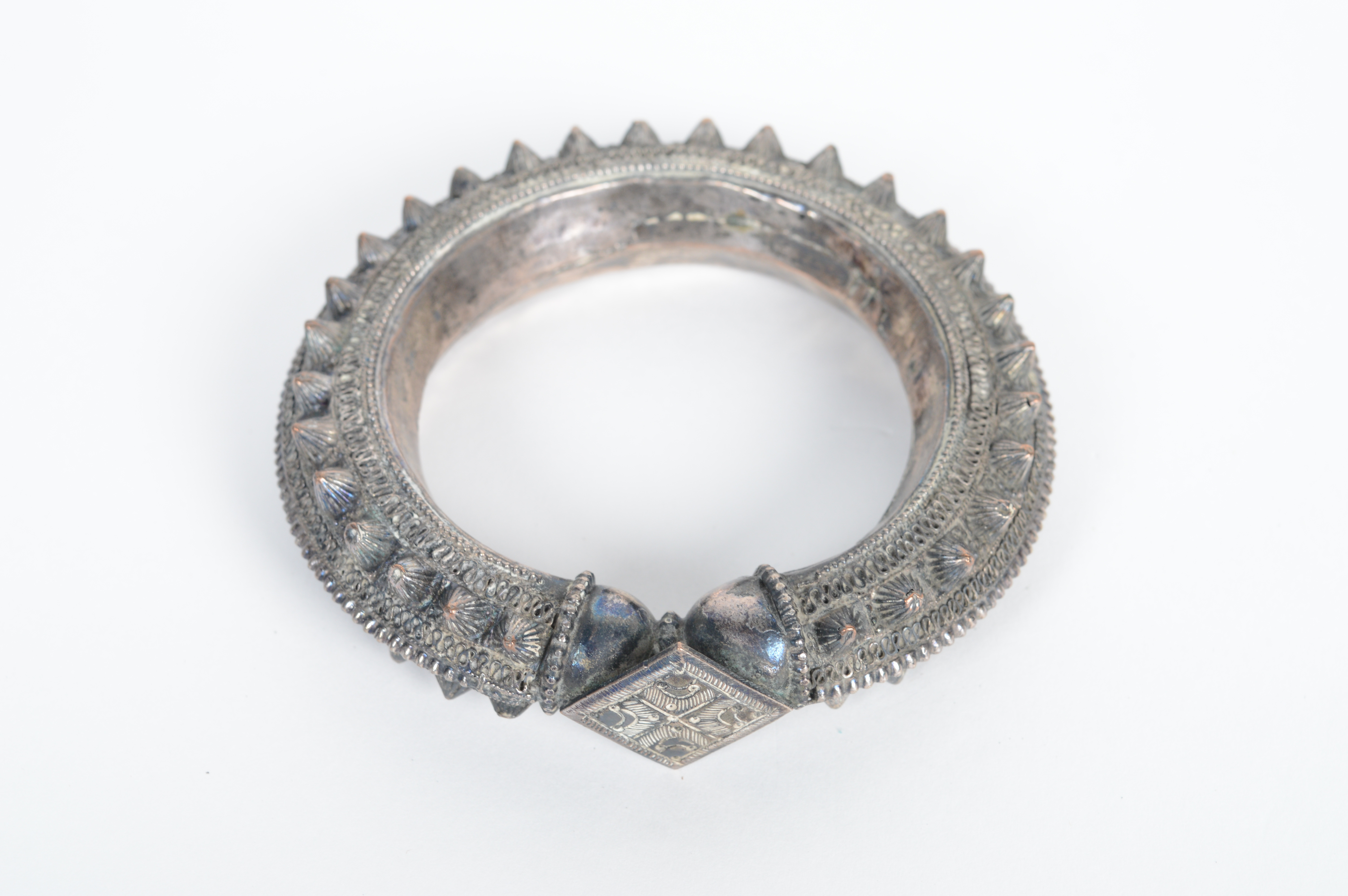 Antique Somaliland Sterling Silver Anklet