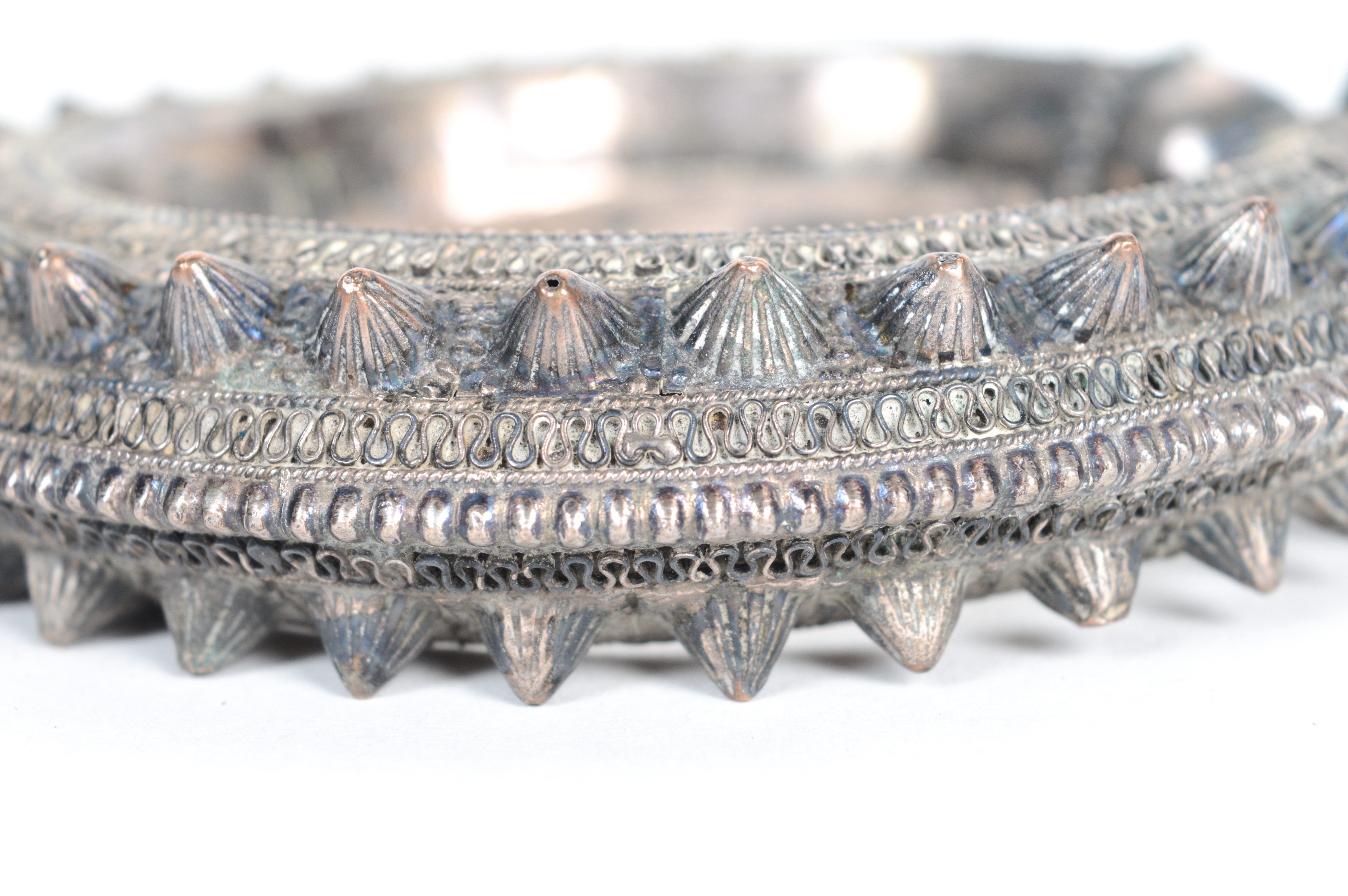 Antique Somaliland Sterling Silver Anklet