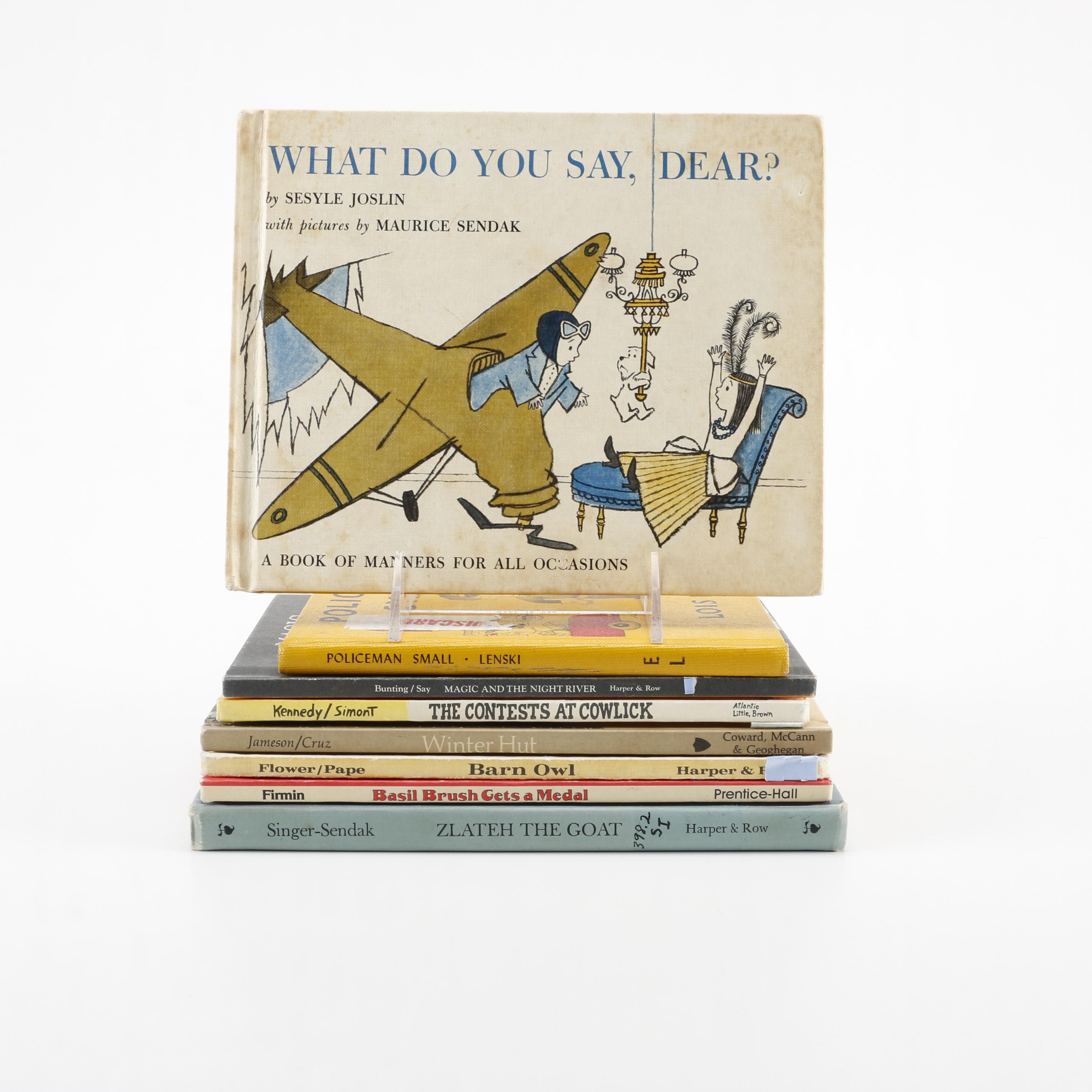 Vintage Children's Books Including Maurice Sendak