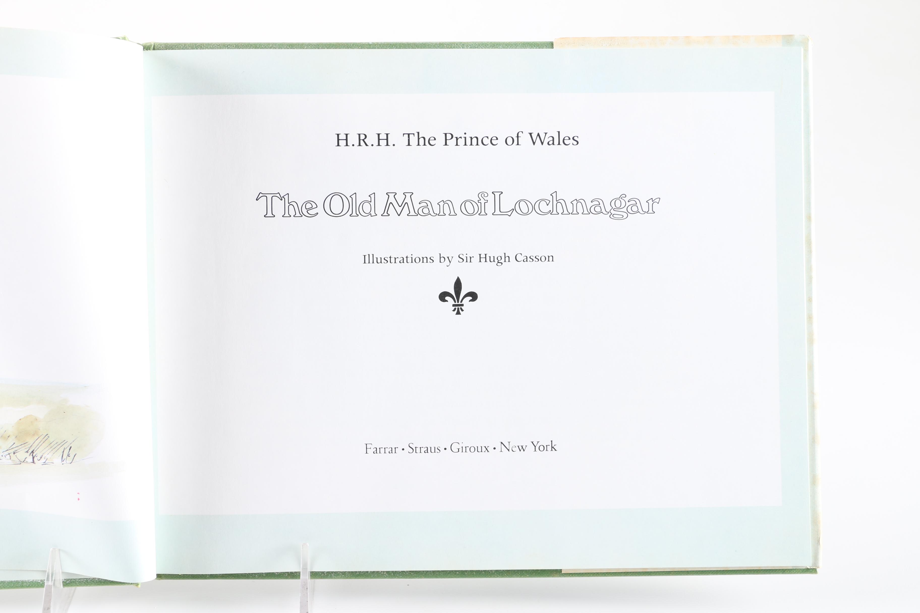 1980 First American Edition "Old Man Of Lochnagar" by Prince Charles