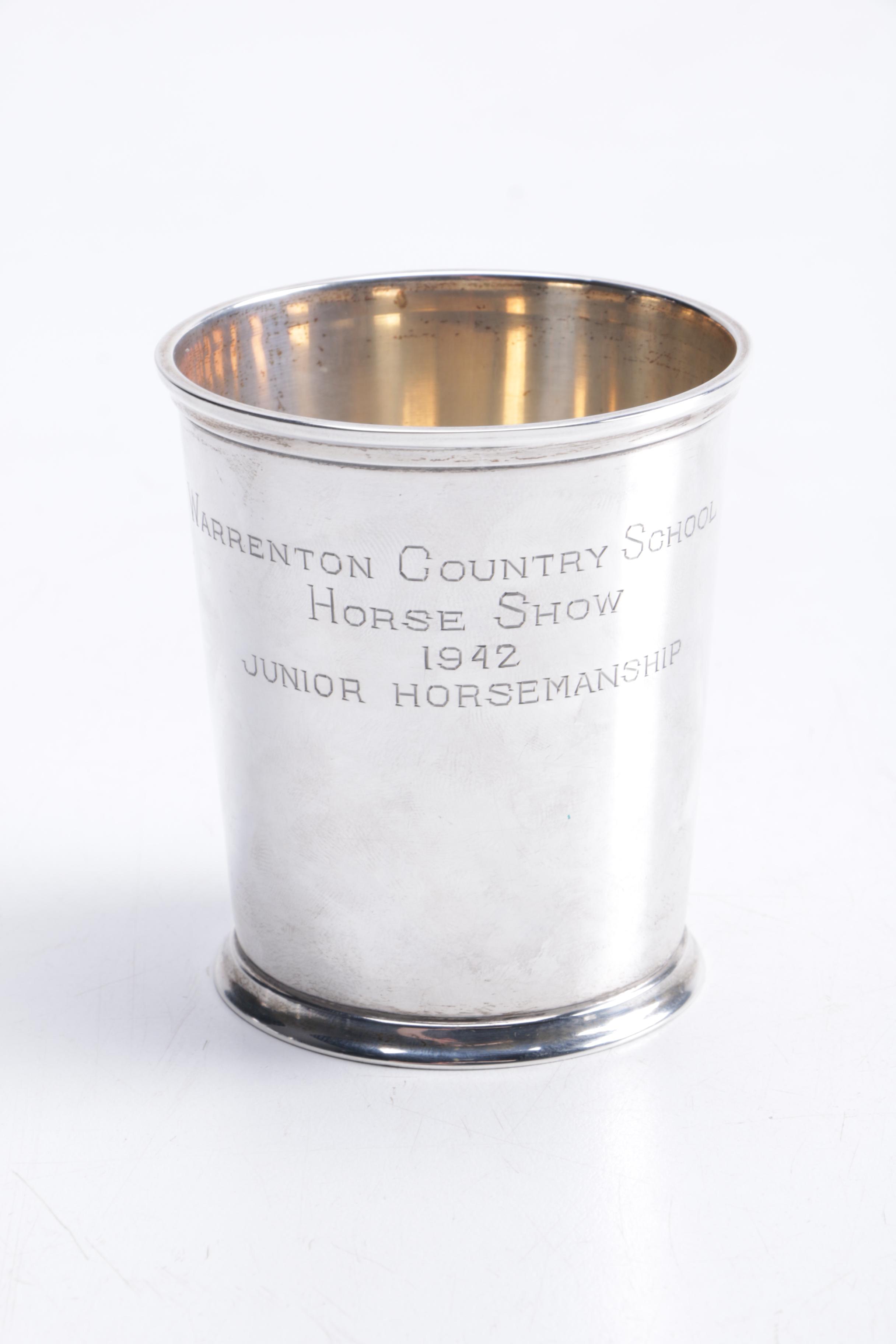 M. Fred Hirsch Co. Sterling Silver Julep Cup